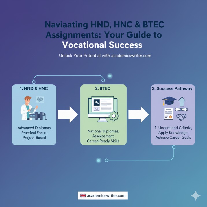 You are currently viewing Navigating HND, HNC & BTEC Assignments: Your Guide to Vocational Success