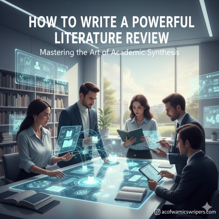 You are currently viewing How to Write a Powerful Literature Review
