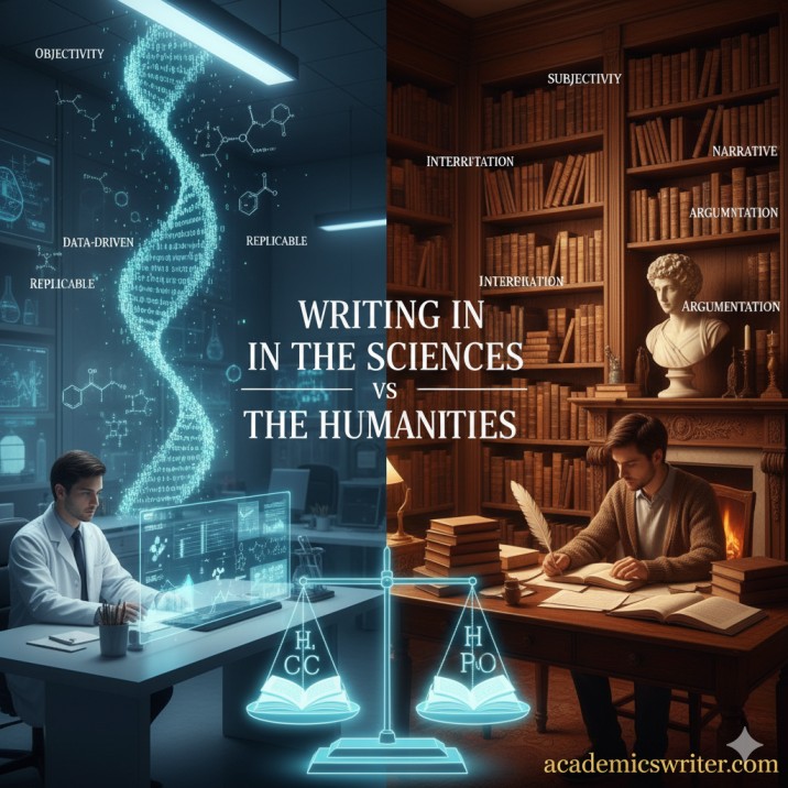 You are currently viewing Writing in the Sciences vs The Humanities